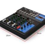 TF - F4 4 Channel Audio Mixer black 4