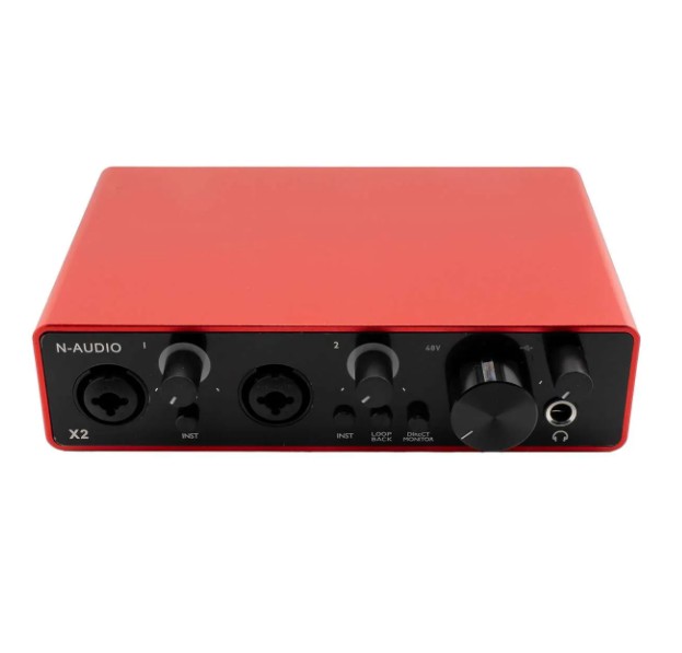 TF - Audio Interface X2 Red 1