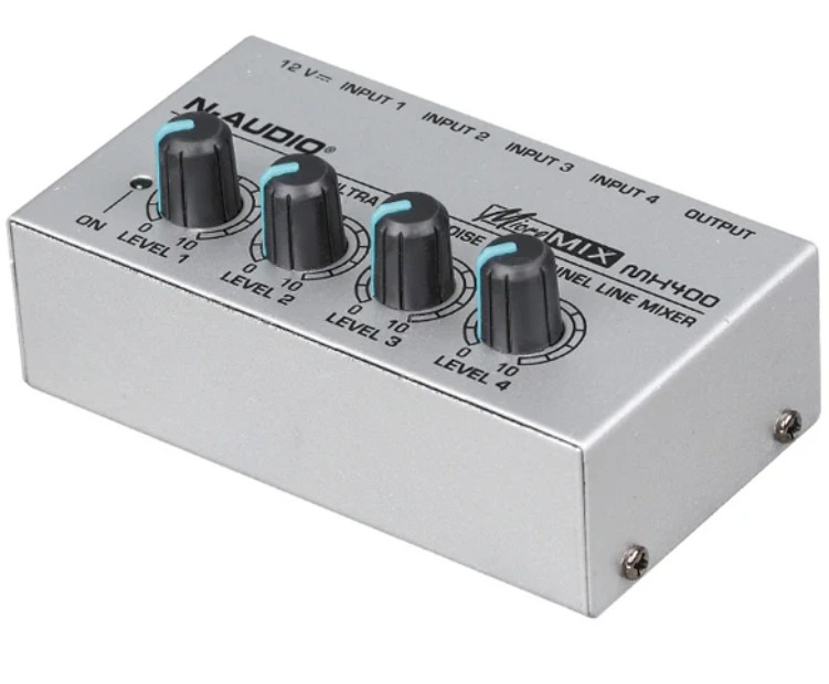 Audio Mixer | MX400 | Microphone Amplifier